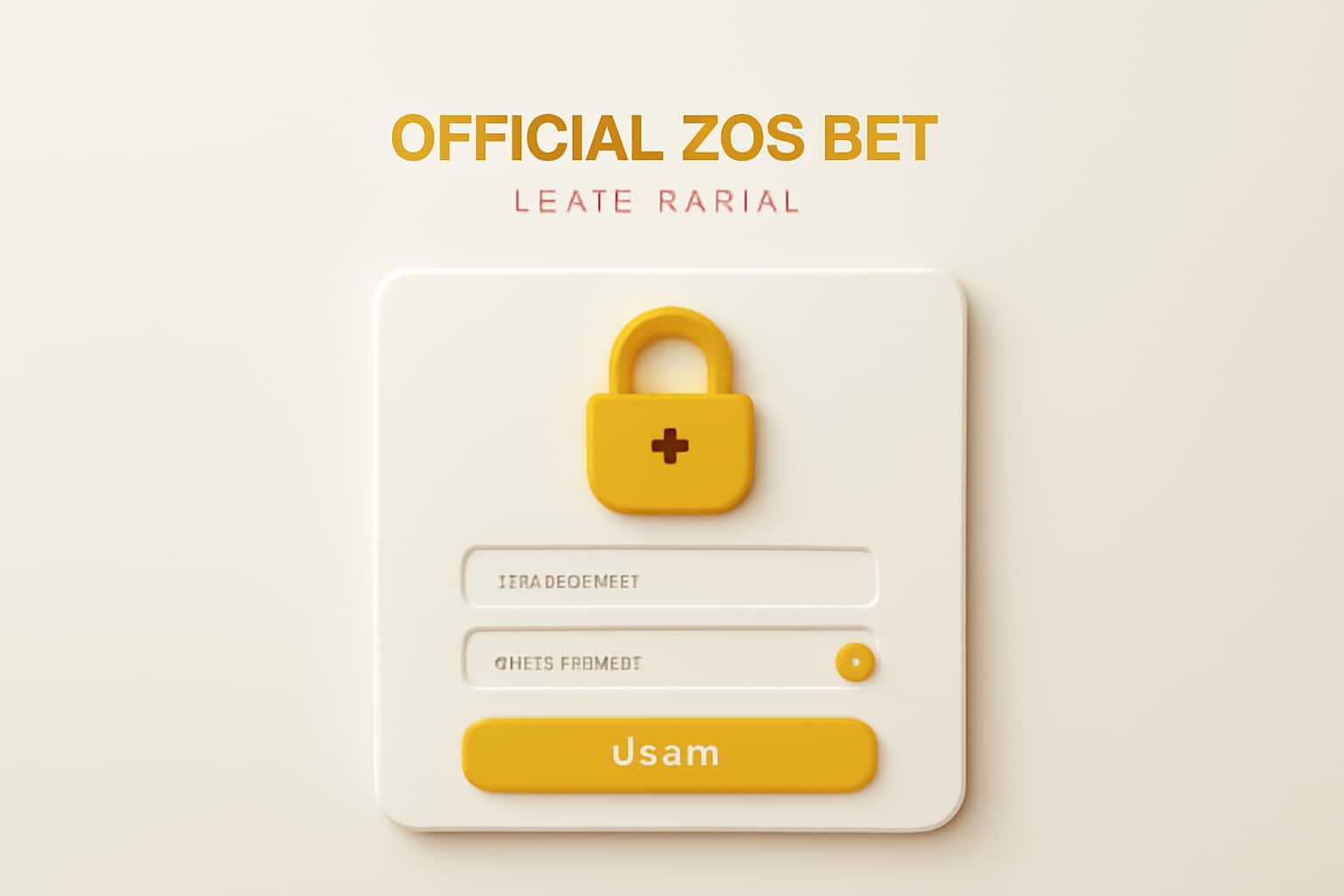 Official Zo9 Bet Login Portal Interface