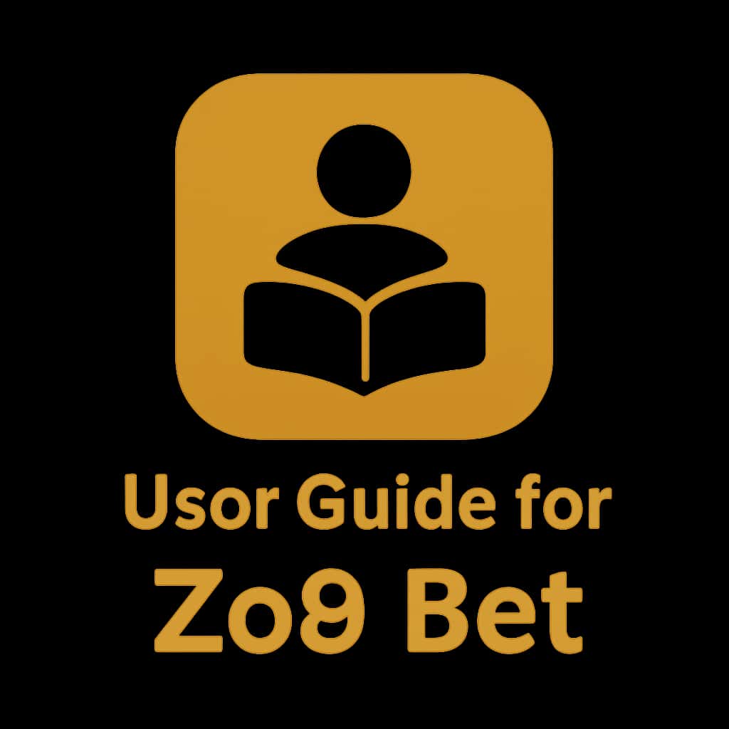 A sleek badge representing the User Guide for Zo9 Bet, showcasing the text 'Zo9 Bet'.